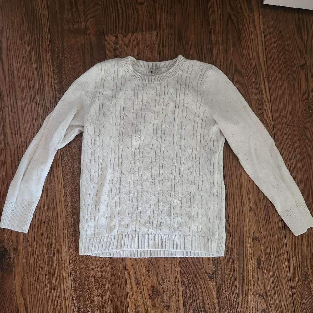 Talbots cable sweater